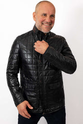 Men's leather jacket Zoran Black